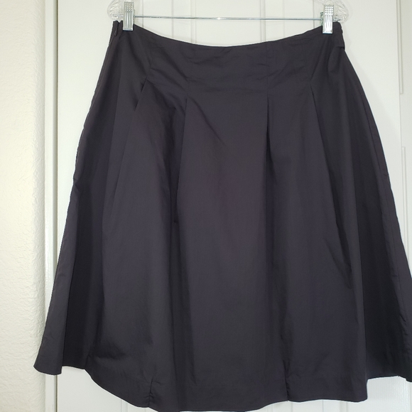 COPY - Banana Republic Dark Purple Cotton Skirt - Picture 4 of 6